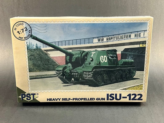 PST Model Kit 72005 1:72 Scale Heavy Self-Propelled Gun ISU-122