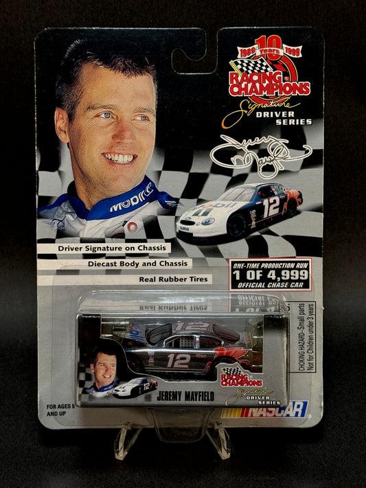 1999 Racing Champions NASCAR Signature Driver Series Jeremy Mayfield, Chrome