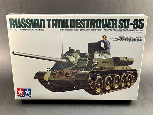 Tamiya Model Kit 72 1:35 Scale Russian Tank Destroyer SU-85