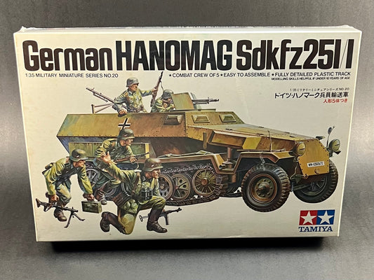 Tamiya Model Kit 35020 1:35 Scale German Hanomag Sdkfz25I/I