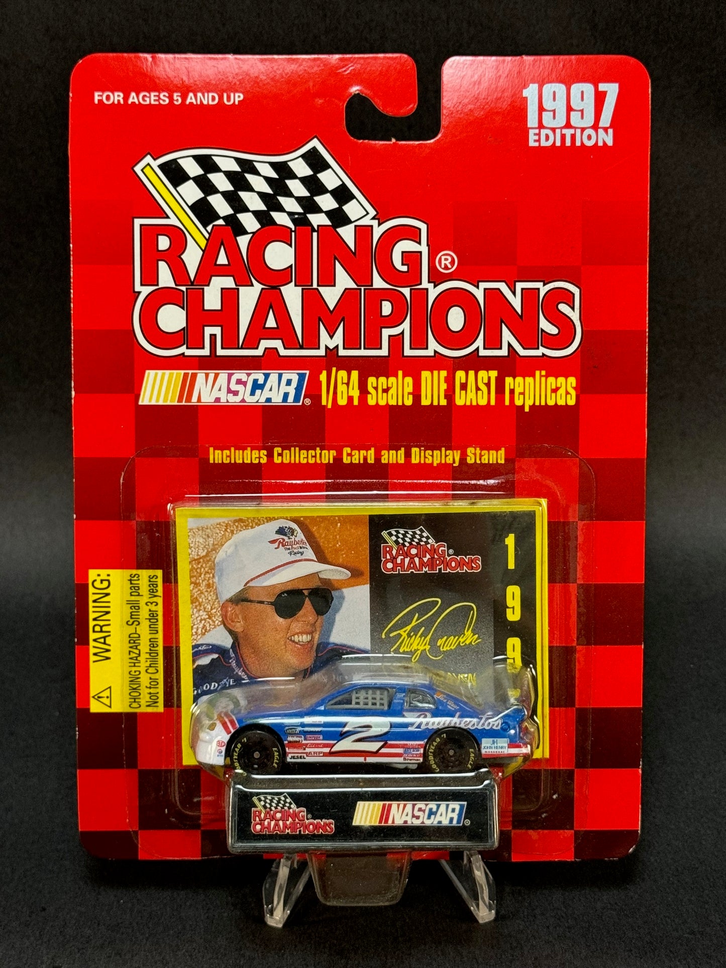 1997 Racing Champions NASCAR Raybestos Ricky Craven #2, Blue