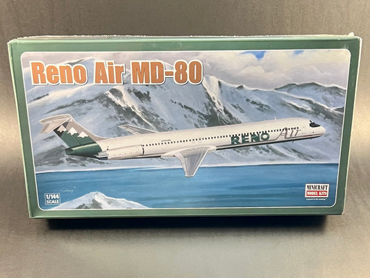 MiniCraft Model Kit 14541 1:144 Scale Reno Air MD-80