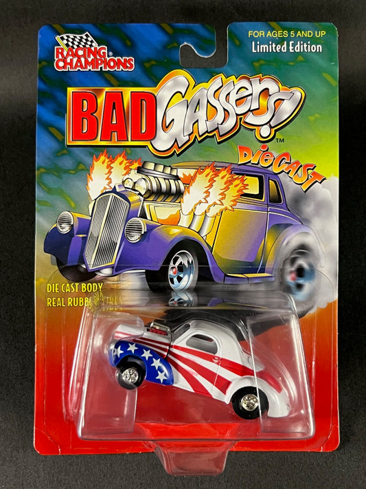 Racing Champions 1999 Bad Gassers! '40 Custom Willys Coupe, White