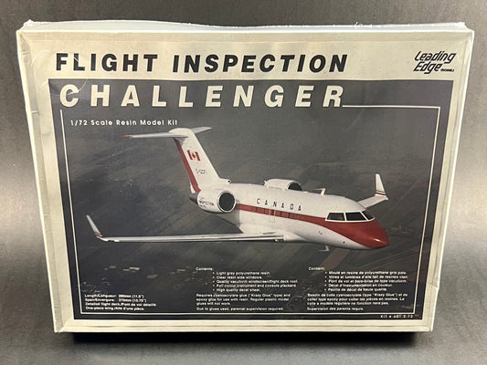 Leading Edge Resin Model Kit 601.2.72 1:72 Scale Flight Inspection Challenger