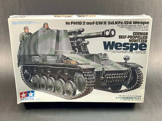 Tamiya Model Kit MM200 1:35 Scale German Self-Propelled Howitzer Wespe