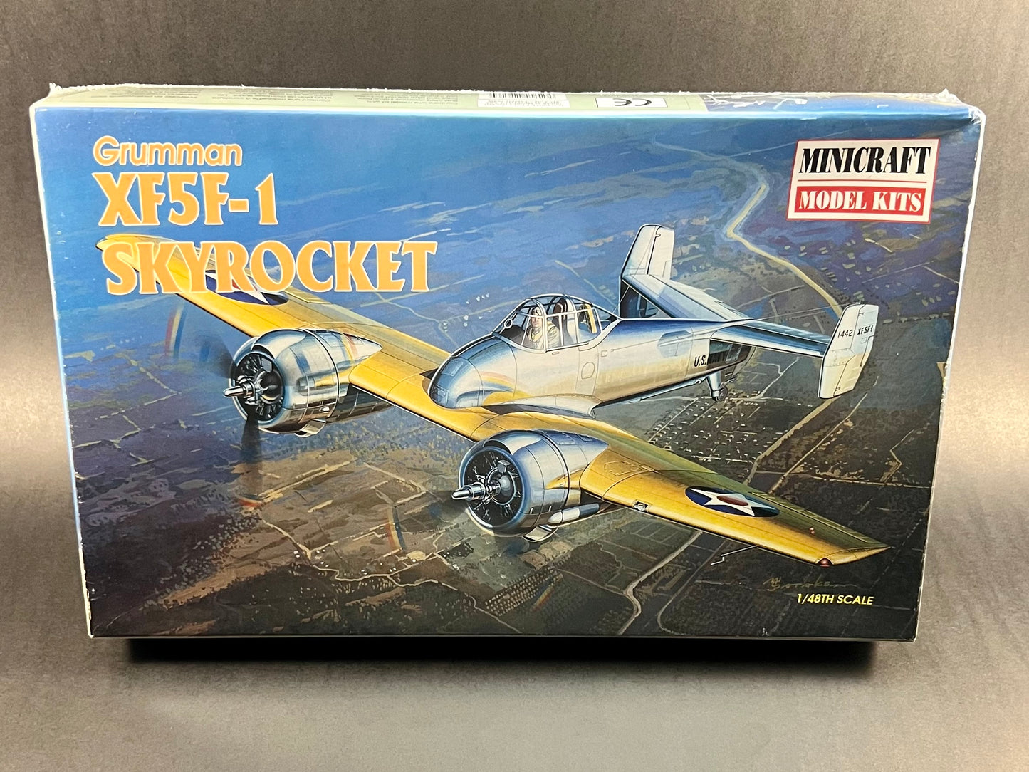 MiniCraft	Model Kit 11626 1:48 Scale Grumman XF5F-1 Skyrocket