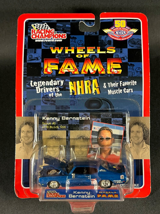 Racing Champions 2001 NHRA Wheels of Fame #2 1970 Buick GSX, Blue