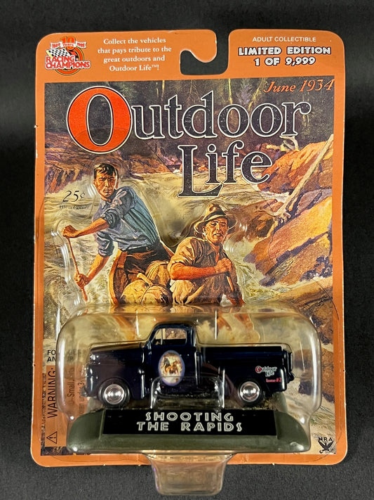 Racing Champions 1999 Outdoor Life Issue #2 Shooting The Rapids, Black