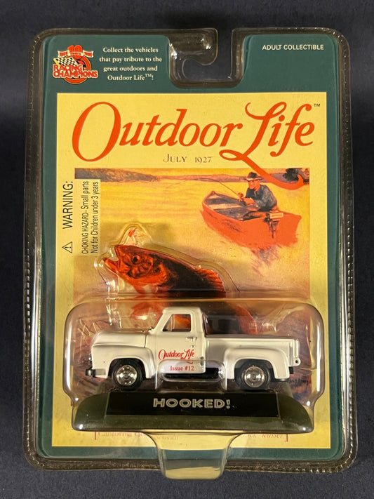 Racing Champions 1999 Outdoor Life Issue #12 Hooked!, White