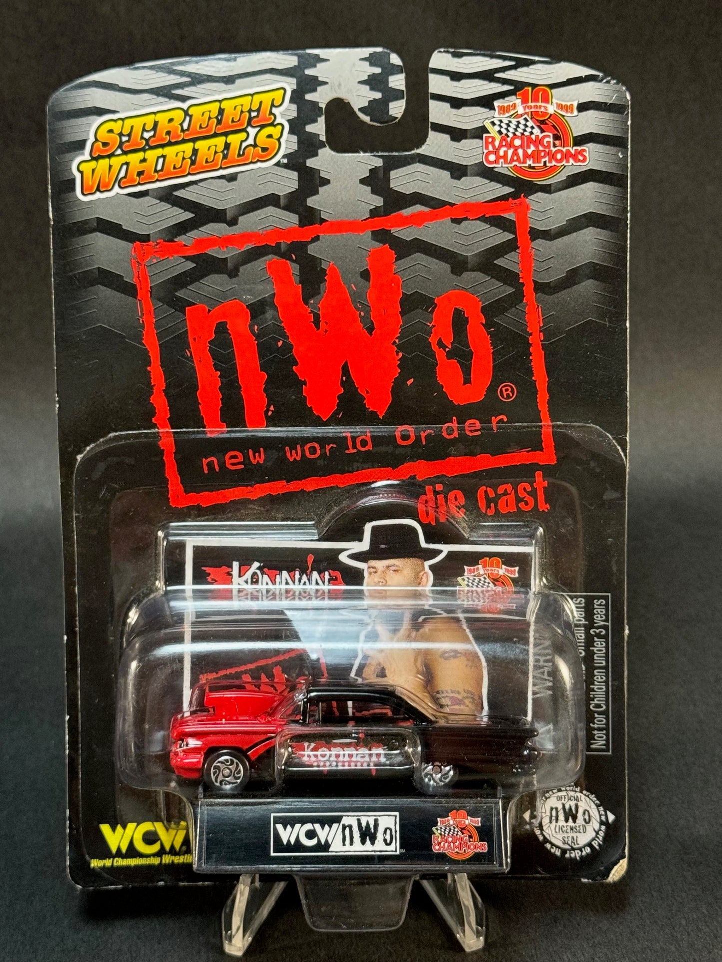 1999 Racing Champions NWO Street Wheels Konnan, Black