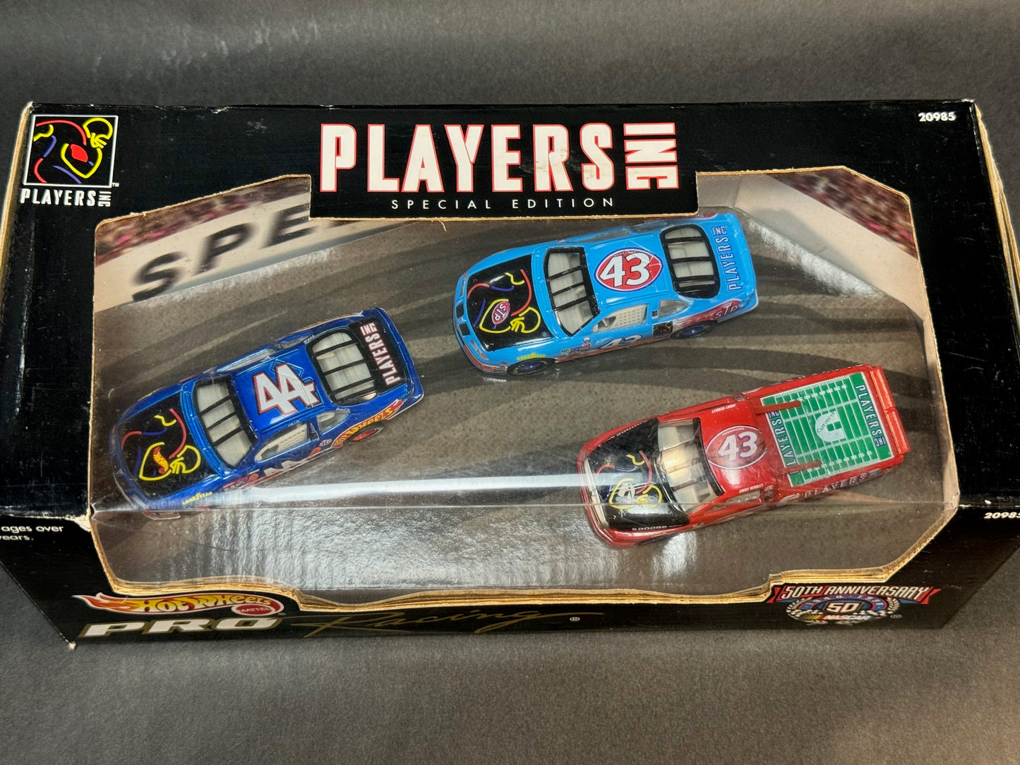 1998 Hot Wheels Pro Racing Special Edition NASCAR Players Inc 3 Car Set