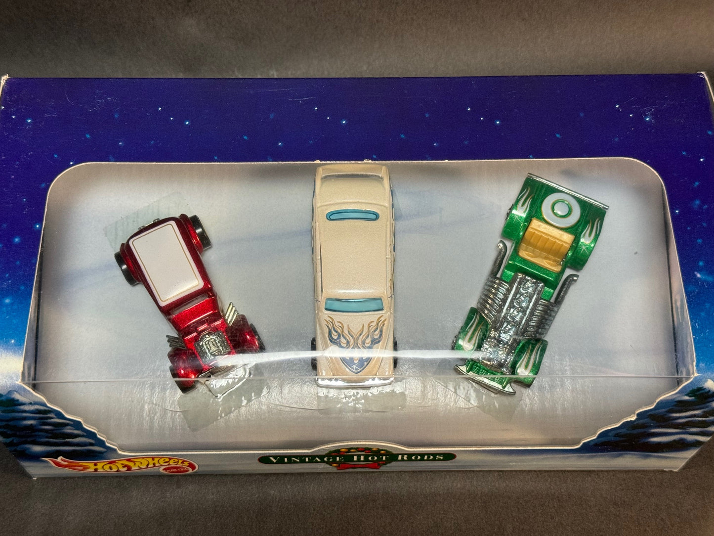 2000 Hot Wheels Vintage Hot Rods 3 Car Set