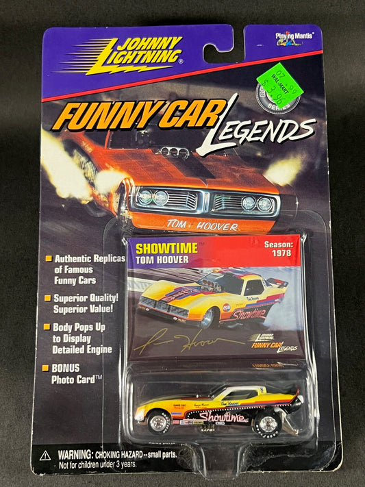 Johnny Lightning 1999 Funny Car Legends 1978 Season Showtime Tom Hoover, Yellow