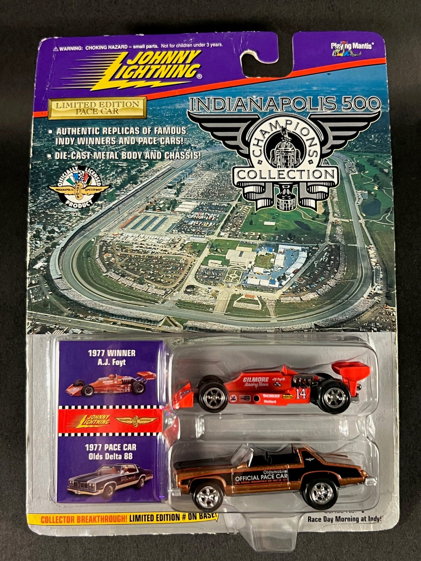 Johnny Lightning 1996 Indianapolis 500 Champions Series 1 1977 A.J. Foyt