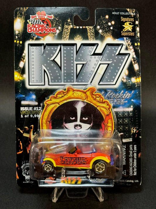 1999 Racing Champions Hot Rockin' Steel Issue #12 KISS Psycho Circus, Orange