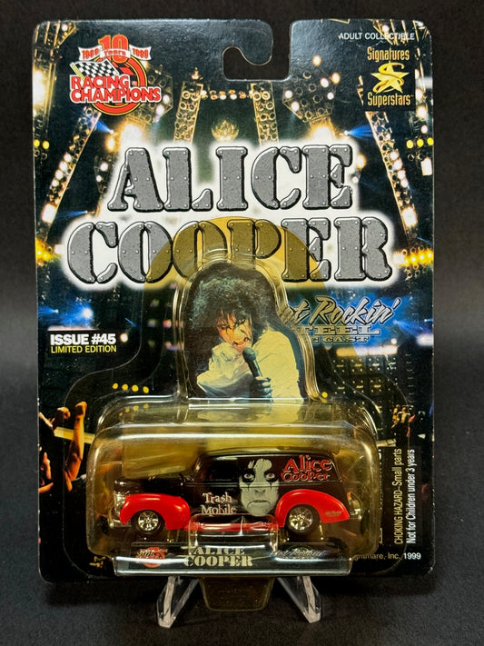 1999 Racing Champions Hot Rockin' Steel Issue #45 Alice Cooper Trash Mobile, Black and Red