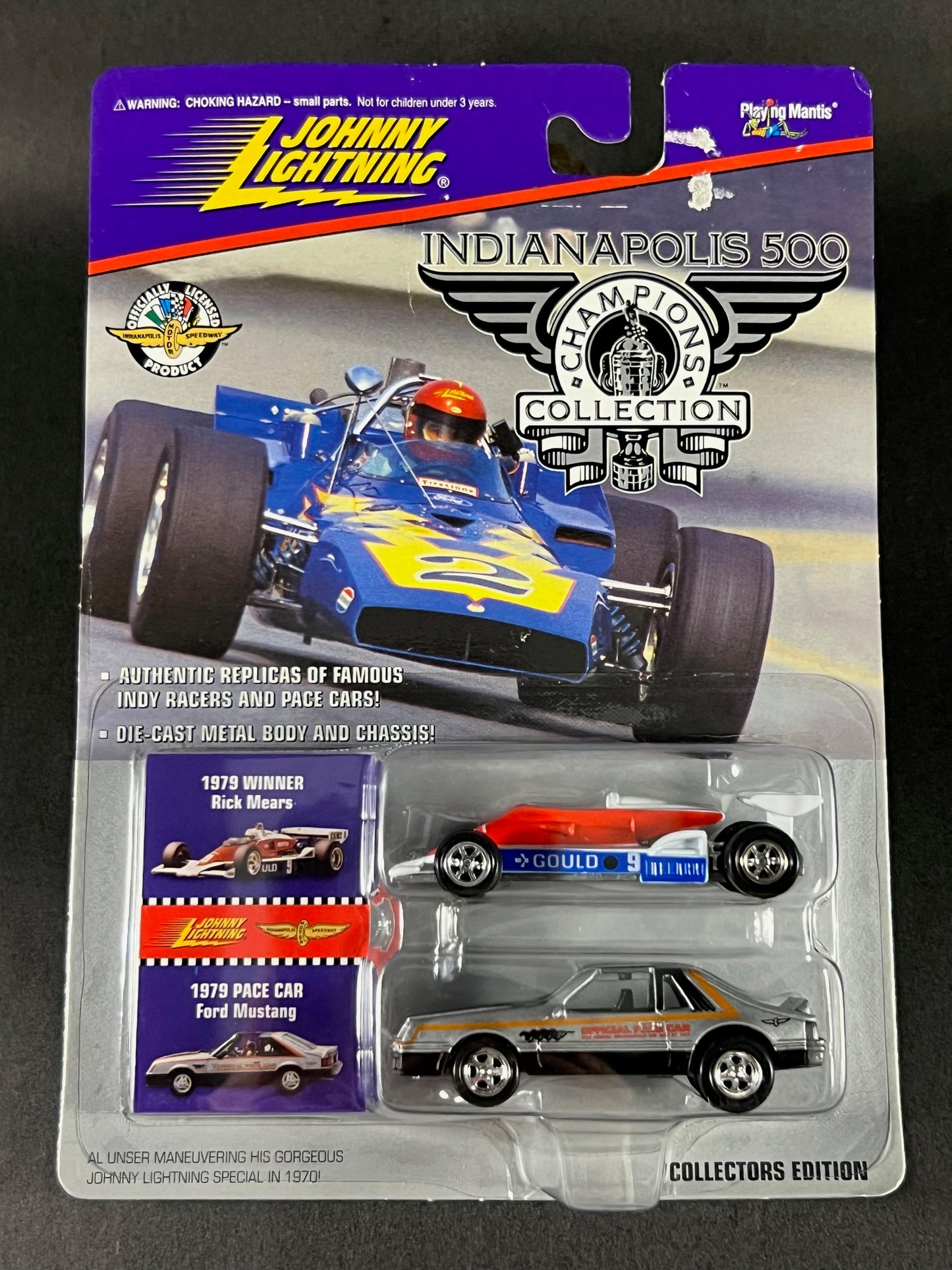 Johnny Lightning 1996 Indianapolis 500 Champions Collectors Edition 1979 Rick Mears