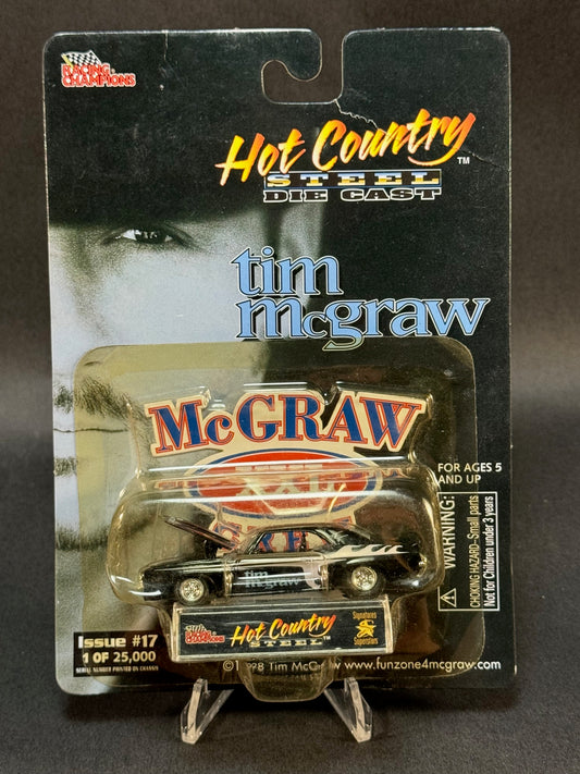 1998 Racing Champions Hot Country Steel Issue #17 Tim McGraw, Black