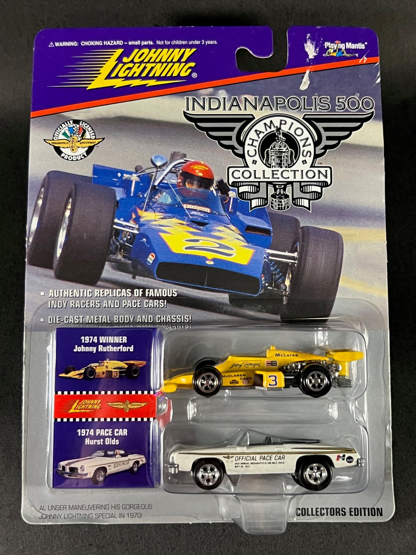 Johnny Lightning 1996 Indianapolis 500 Champions Collectors Edition 1974 Johnny Rutherford