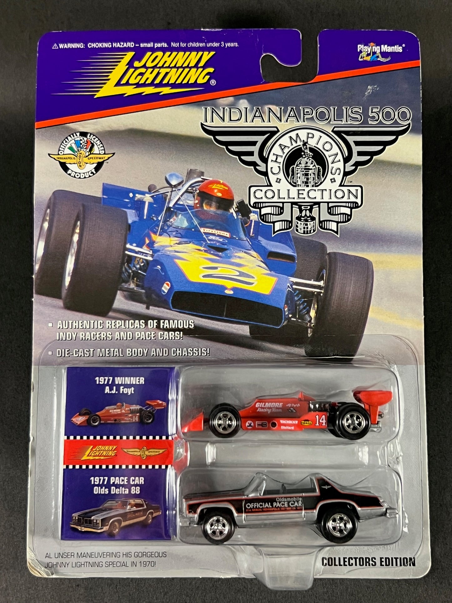 Johnny Lightning 1996 Indianapolis 500 Champions Collectors Edition 1977 A.J. Foyt