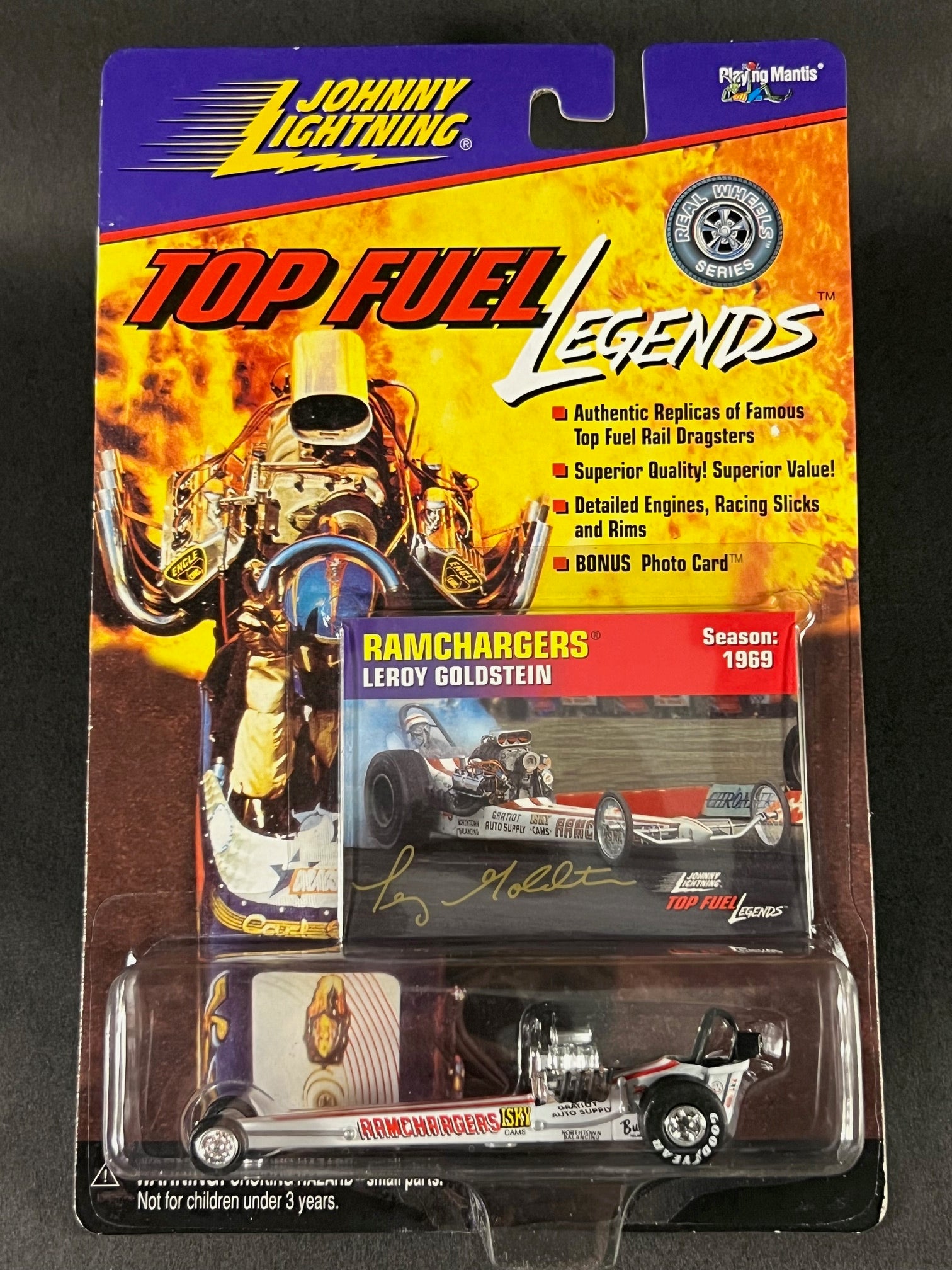 Johnny Lightning 1998 Top Fuel Legends 1969 Season Ramchargers Leroy G ...