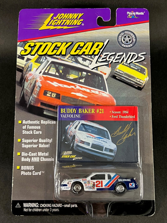 Johnny Lightning 1998 Stock Car Legends 1984 Season Valvoline #21 Buddy Baker