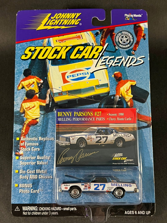 Johnny Lightning 1999 Stock Car Legends 1980 Season Melling #27 Benny Parsons