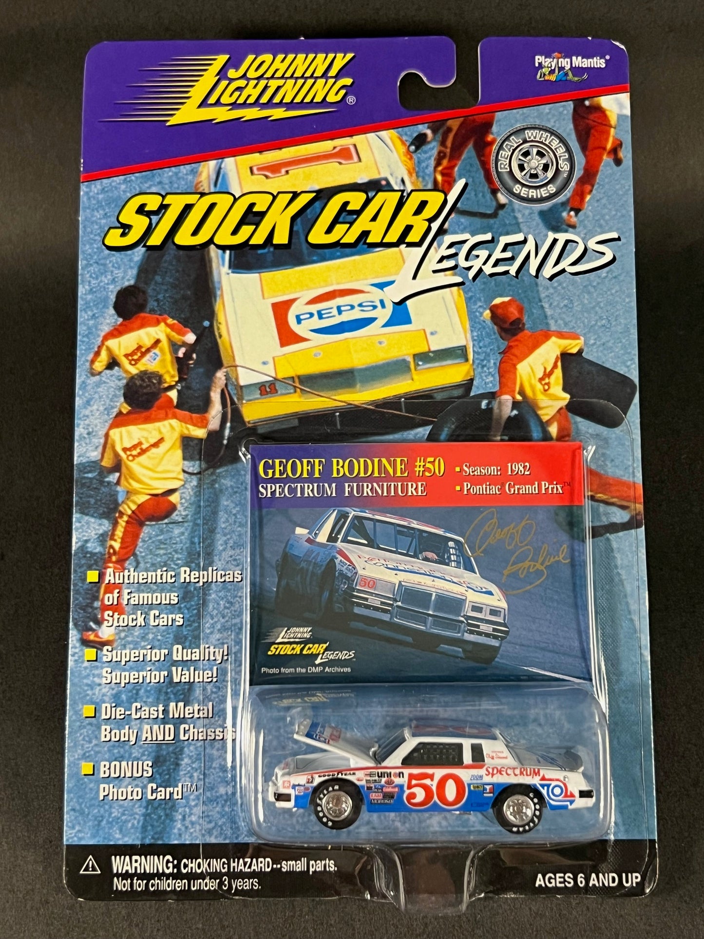 Johnny Lightning 1999 Stock Car Legends 1982 Season Spectrum #50 Geoff Bodine