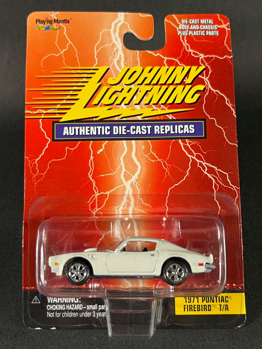 Johnny Lightning 1999 Red Card Series 1971 Pontiac Firebird T/A, White