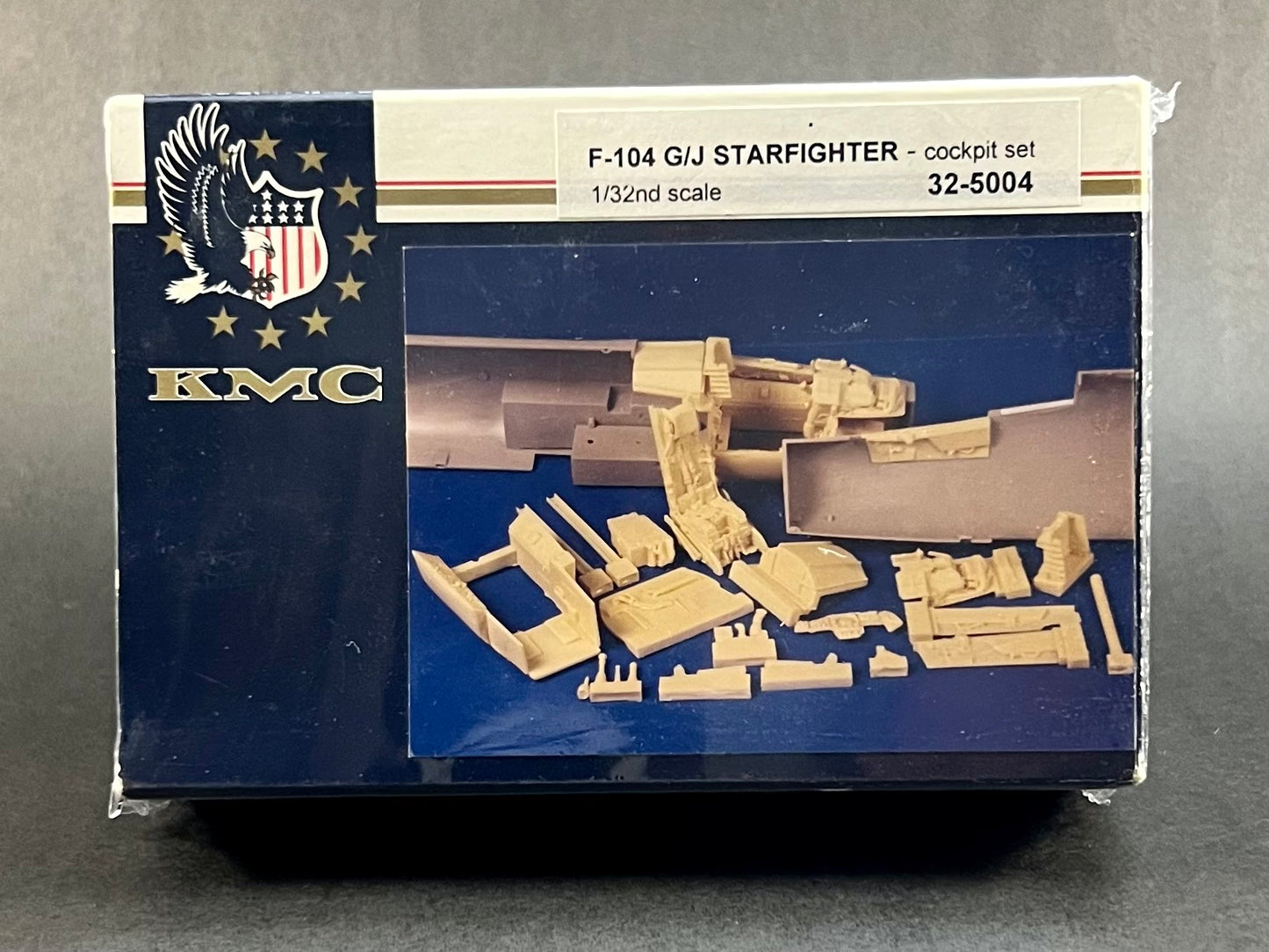 KMC Model Upgrade Kit 32-5004 1:32 Scale F-104 G/J Starfighter Cockpit Set