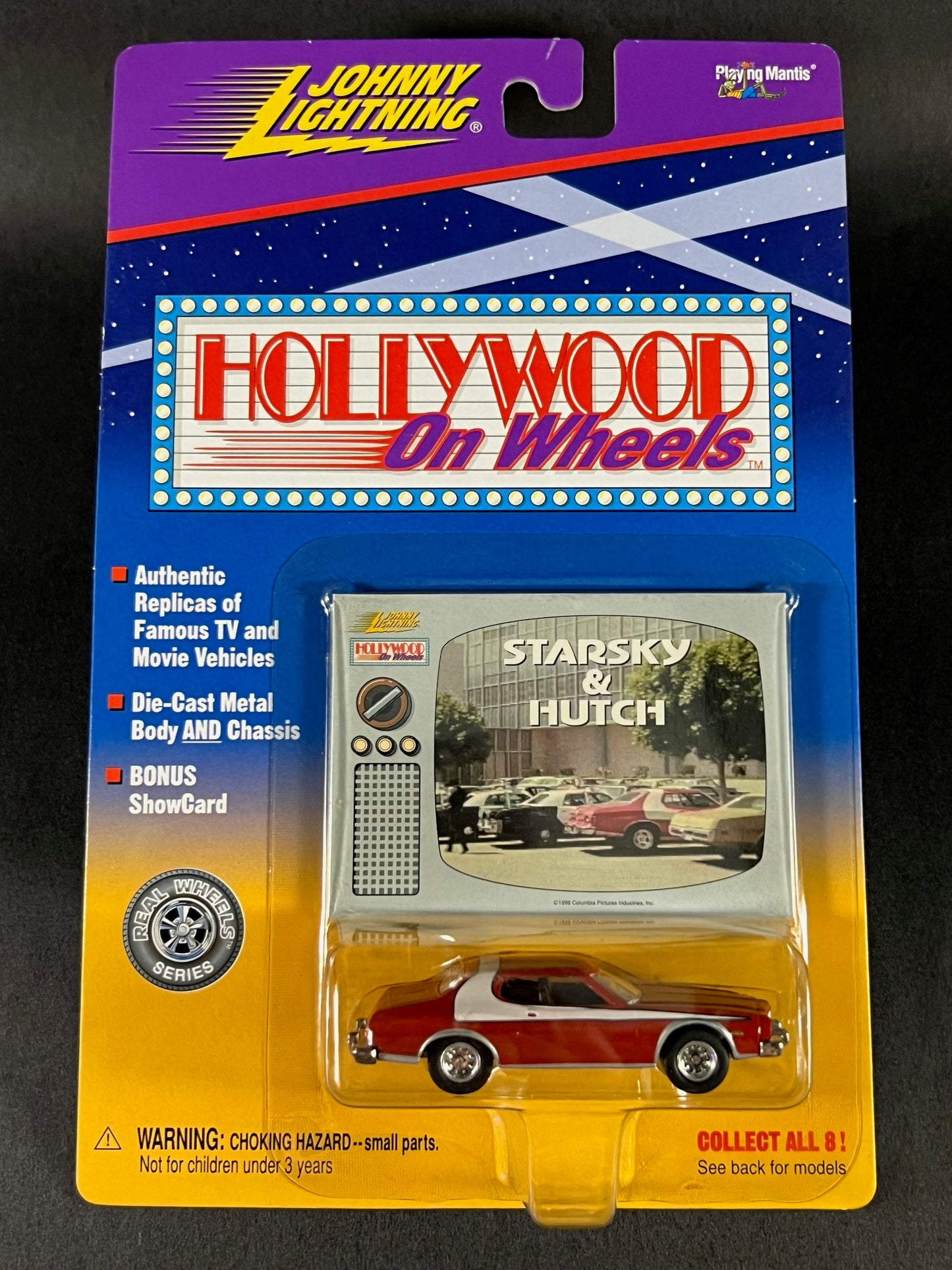 Johnny Lightning 1998 Hollywood On Wheels Starsky & Hutch Ford Torino