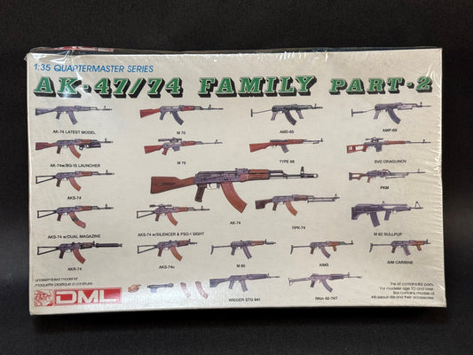 1993 DML Model Kit 3805 1:35 Scale AK-47/74 Family Part-2