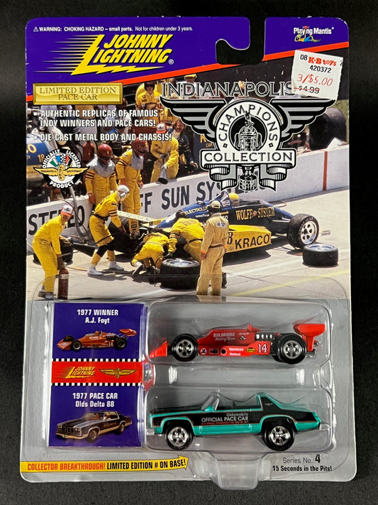 Johnny Lightning 1996 Indianapolis 500 Champions Series 4 1977 A.J. Foyt