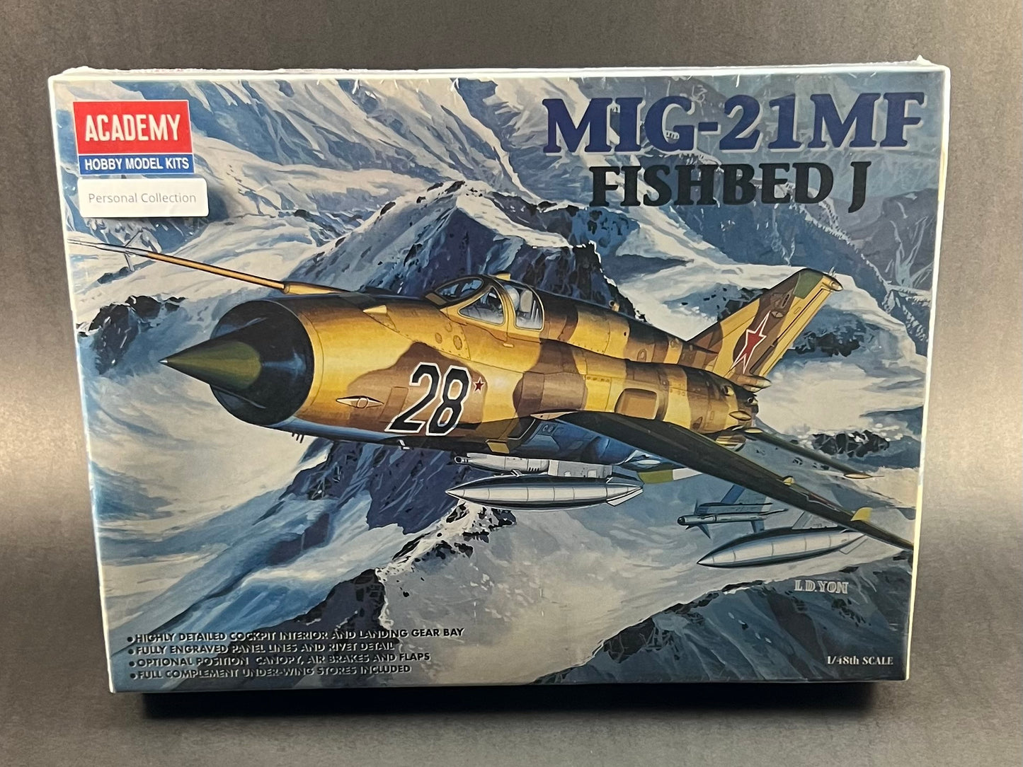 Academy Model Kit 2171 1:48 Scale MiG-21MF Fishbed J