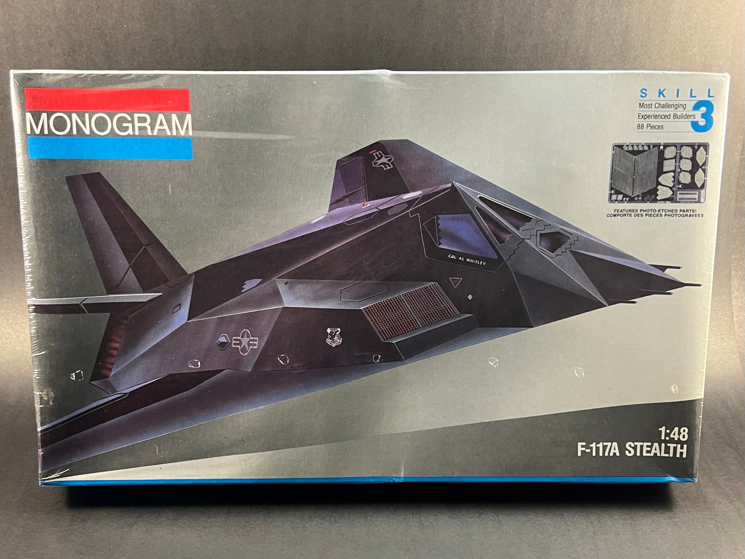 Monogram Jet Models Monogram Model Kit 5834 1:48 Scale F-117A Stealth – Plutoniumgarage