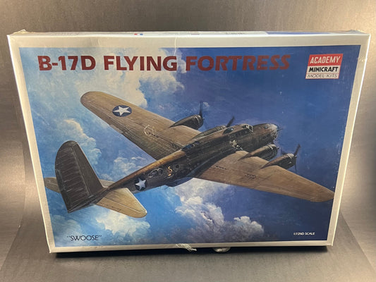 Academy MiniCraft Model Kit 1683 1:72 Scale B-17D Flying Fortress "Swoose"