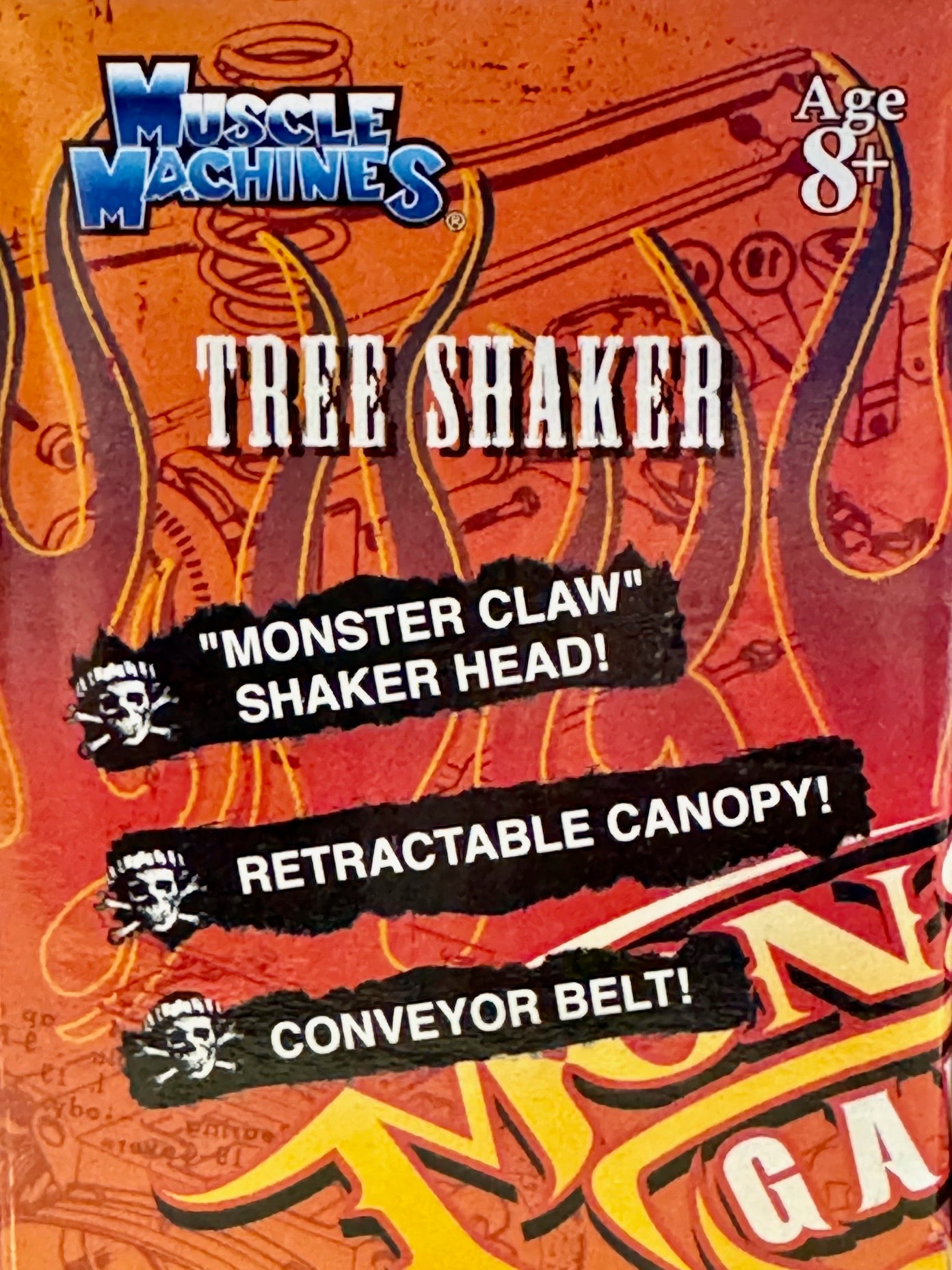 2004 Muscle Machines Monster Garage Tree Shaker, Blue