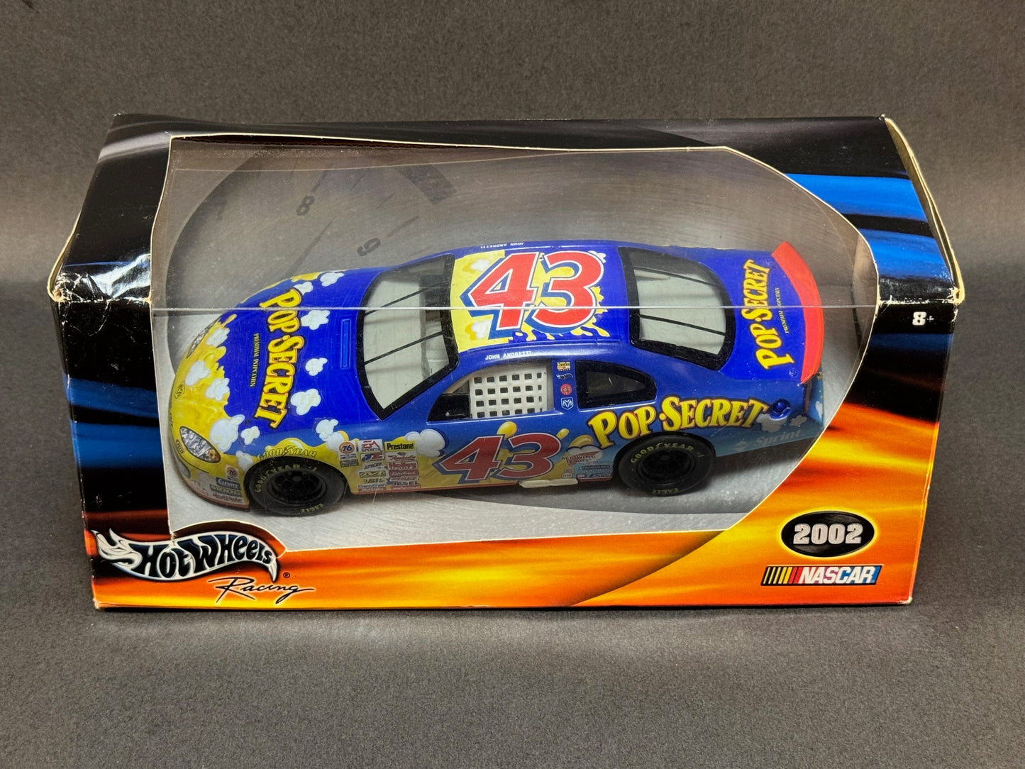 2001 Hot Wheels Racing 1:24 NASCAR 2000 Pop Secret, Blue