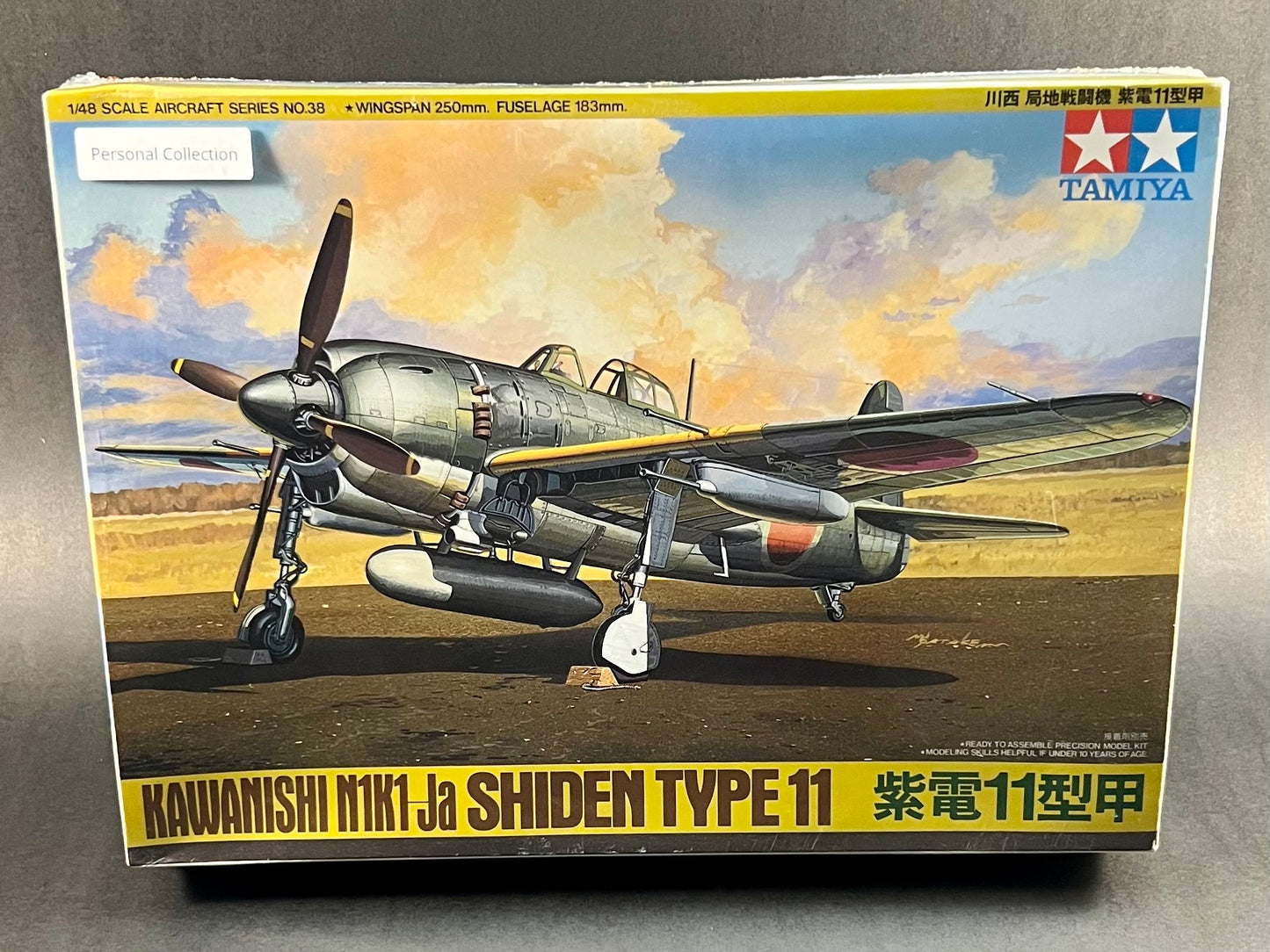 Tamiya Model Kit 61038 1:48 Scale Kawanishi N1K1 Ja Shiden Type11