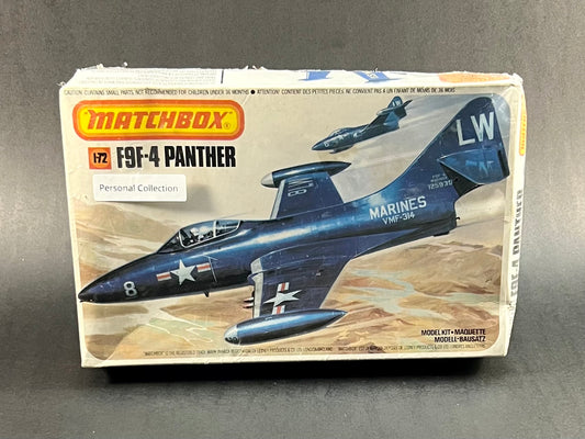 Matchbox Model Kit PK-124 1:72 Scale F9F-4 Panther