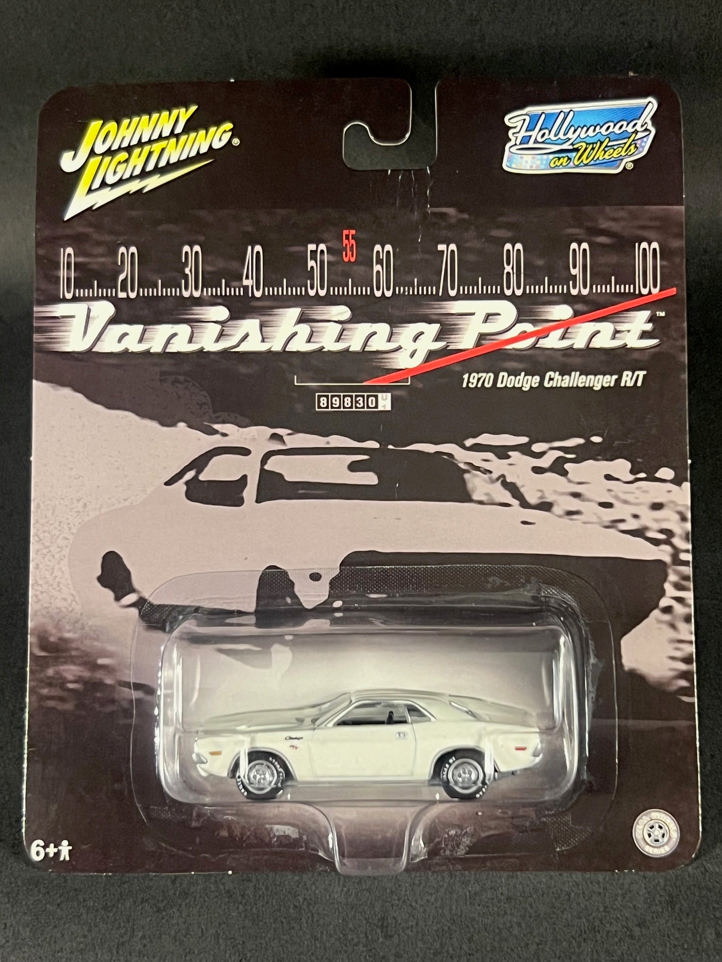 Johnny Lightning 2004 Vanishing Point 1970 Dodge Challenger R/T, White