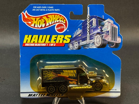 1999 Hot Wheels Haulers Voltage Blasters #1 Short Circuit, Black