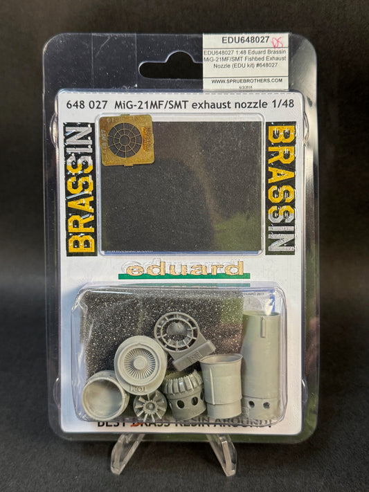 2011 Eduard Brassin 648 027 1:48 Scale MiG-21MF/SMT Exhaust Nozzle for Eduard Kit