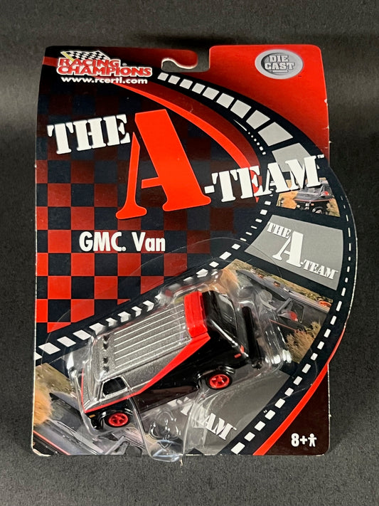 Racing Champions 2002 The A-Team GMC Van, Black and Silver