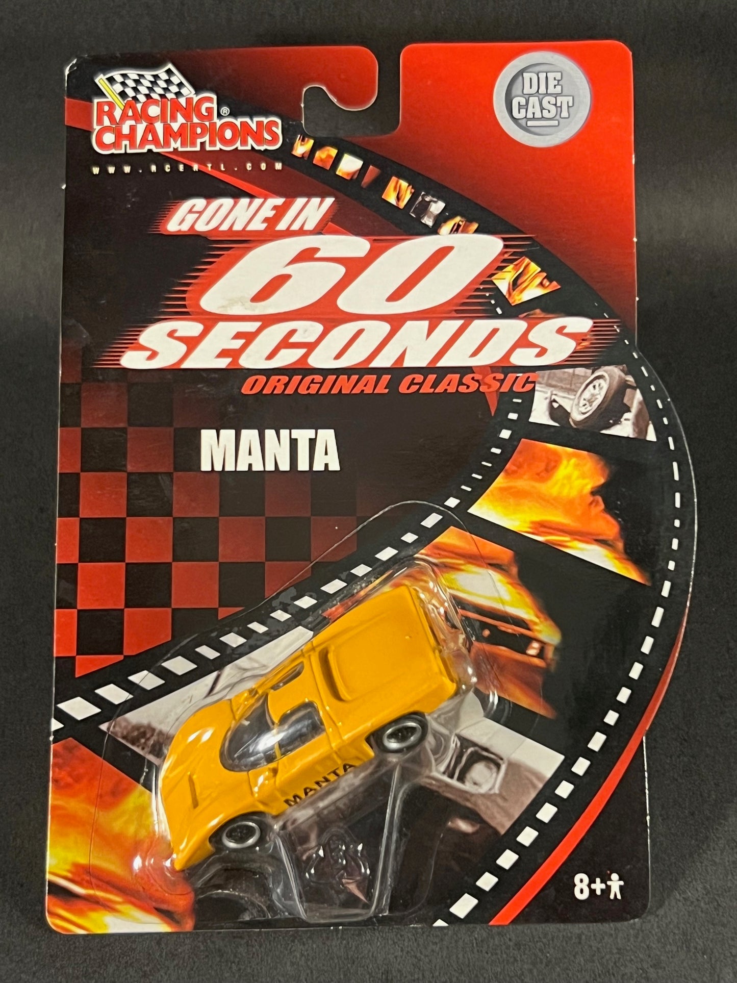 Racing Champions 2002 Gone In 60 Seconds Manta, Yellow