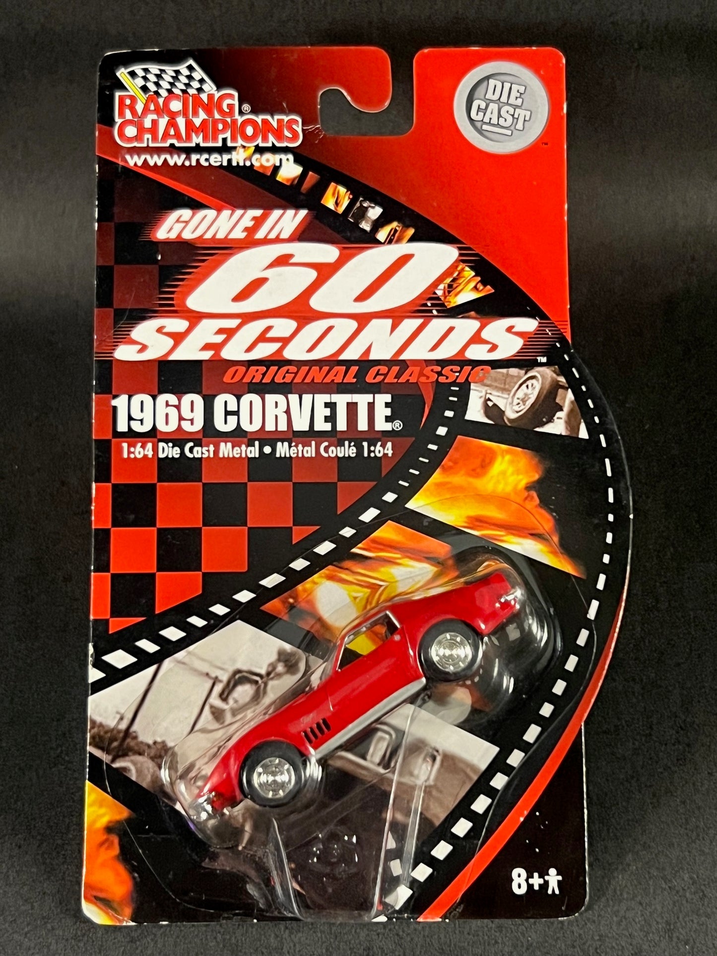 Racing Champions 2002 Gone In 60 Seconds 1969 Corvette, Red