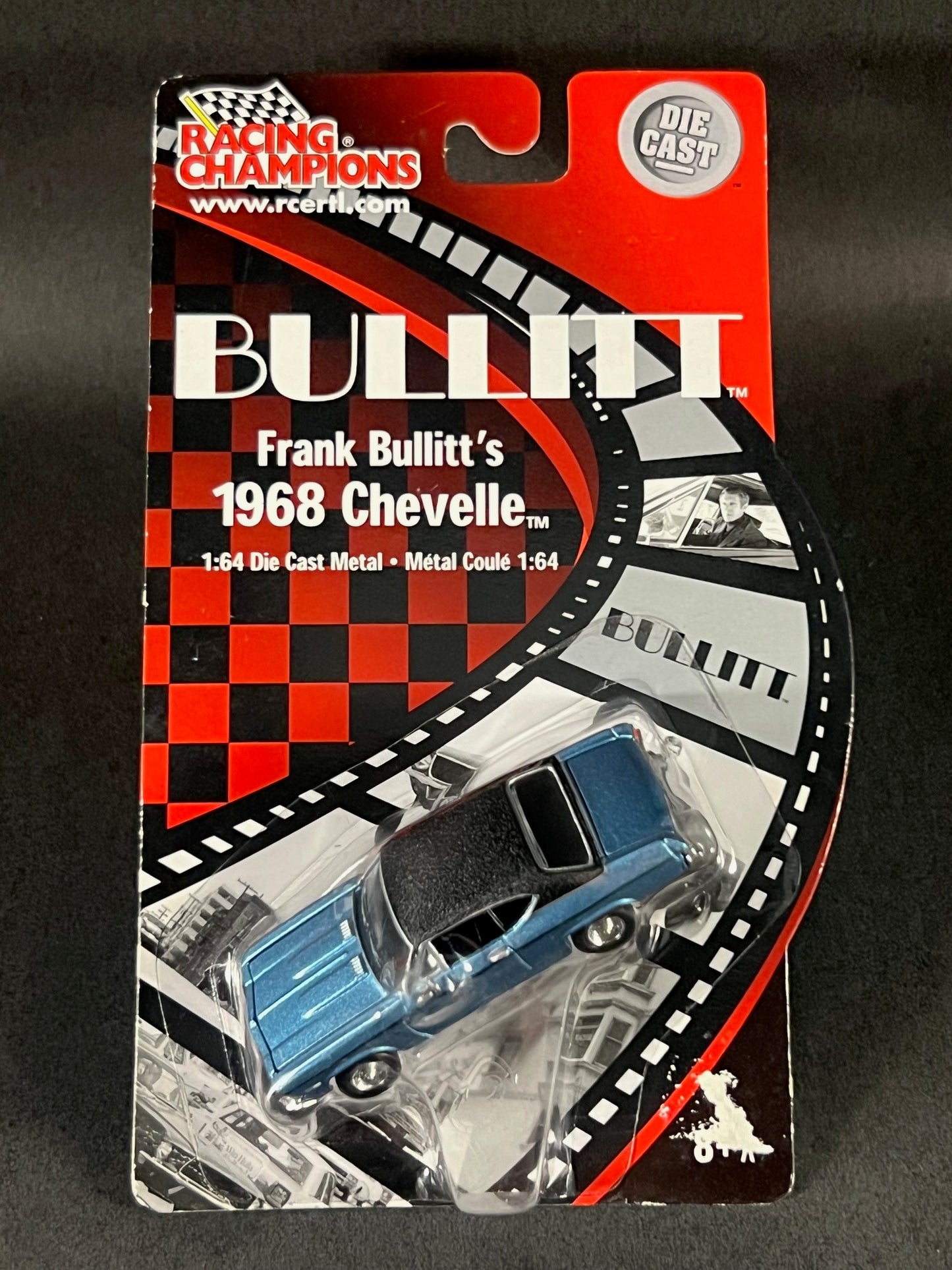 Racing Champions 2002 Bullitt Frank Bullitt's 1968 Chevelle, Blue