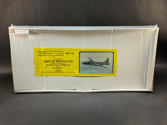 Esoteric Models VacForm Kit NAF-29 1:72 Scale Martin Mercator (P4M-1 or P4M-1Q)