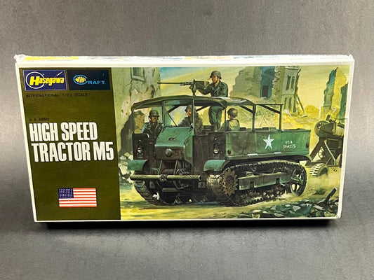 Hasegawa MiniCraft Model Kit 720 1:72 Scale US Army High Speed Tractor M5