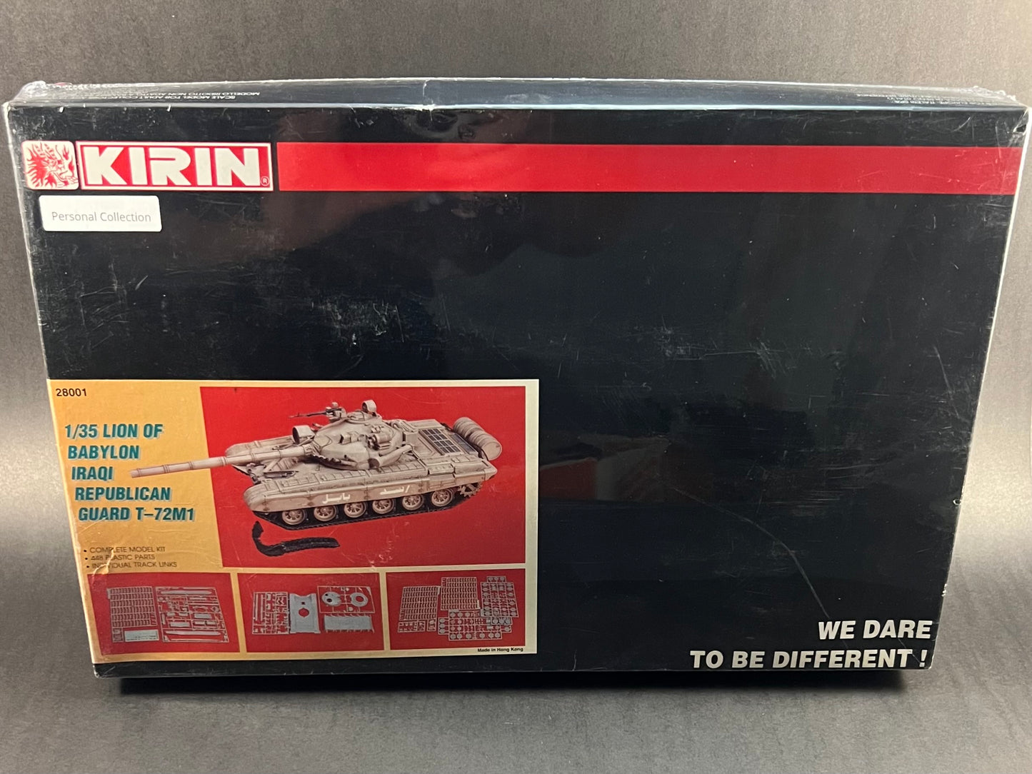 Kirin Model Kit 28001 1:35 Scale Lion ofBabylon Iraqi Republican Guard T-72M1